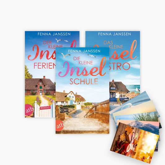 Die Liebe, Glück + Sonnenschein-Reihe Band 5-7 plus 1 exklusives Postkartenset