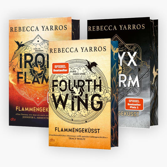Flammengeküsst DELUXE Band 1-3 plus 1 exklusives Postkartenset