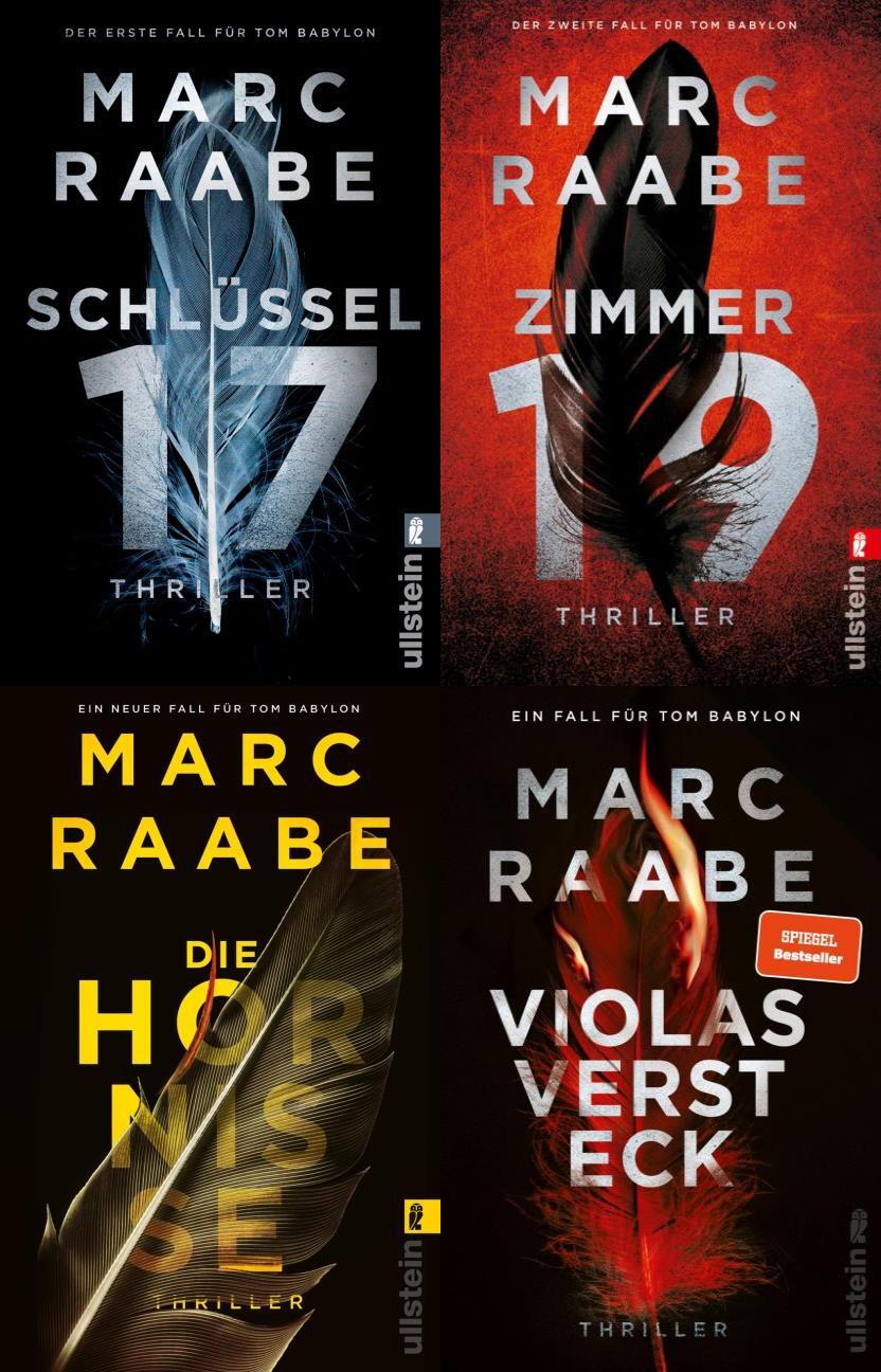 Tom Babylon-Serie Band 1-4 plus 1 exklusives Postkartenset