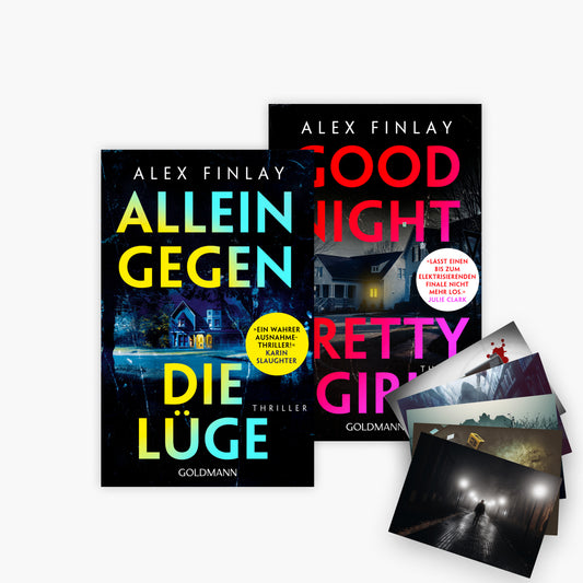 Allein gegen die Lüge + Good Night, Pretty Girl + 1 exklusives Postkartenset