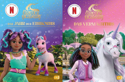 Unicorn Academy- Das Jahr des Einhorns + Das Vermächtnis + 1 exklusives Postkartenset