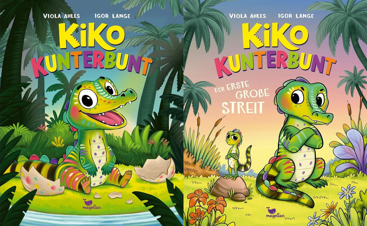 Das Kiko Kunterbunt-Set: 2 Bücher + 1 exklusives Postkartenset