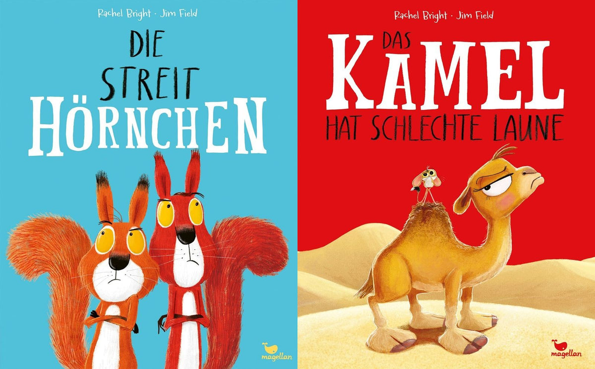 Die Streithörnchen + Das Kamel hat schlechte Laune + 1 exklusives Postkartenset
