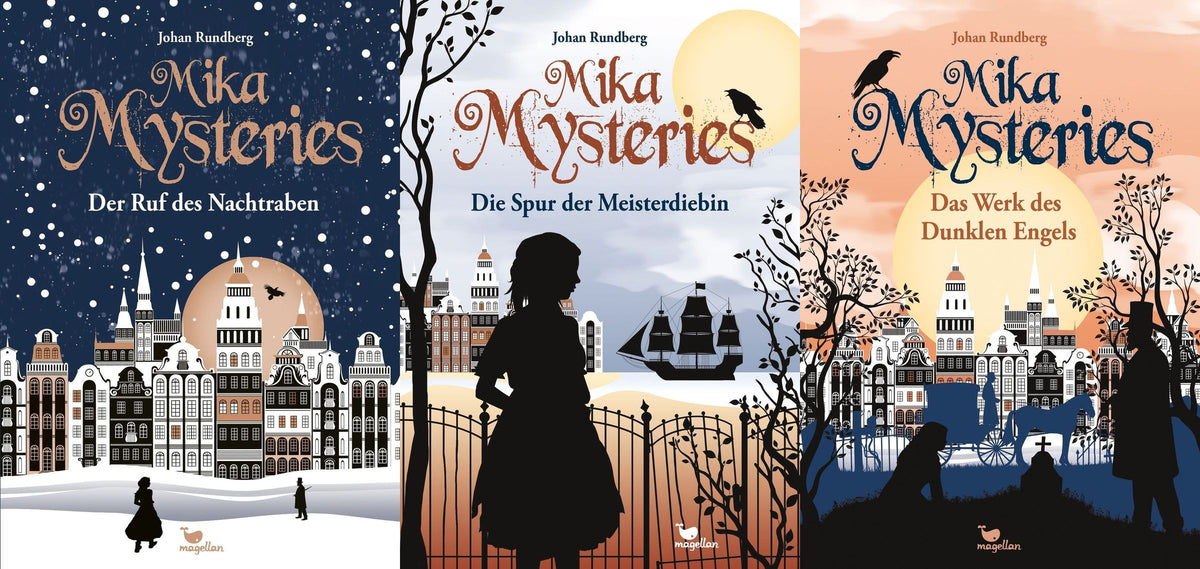 Die Mika Mysteries-Kinderkrimi-Reihe: 3 Bücher + 1 exklusives Postkartenset