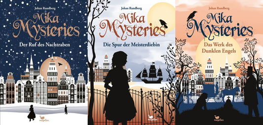 Die Mika Mysteries-Kinderkrimi-Reihe: 3 Bücher + 1 exklusives Postkartenset
