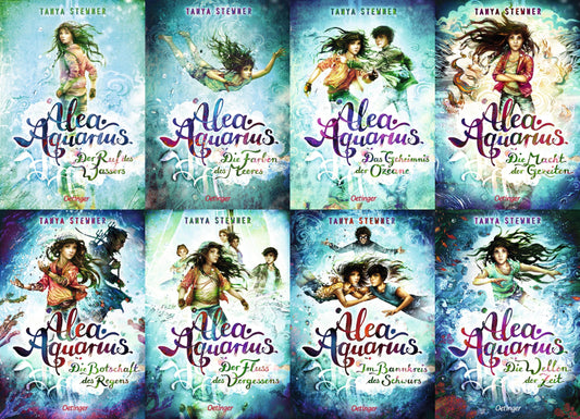 Alea Aquarius Band 1-8 plus 1 exklusives Postkartenset