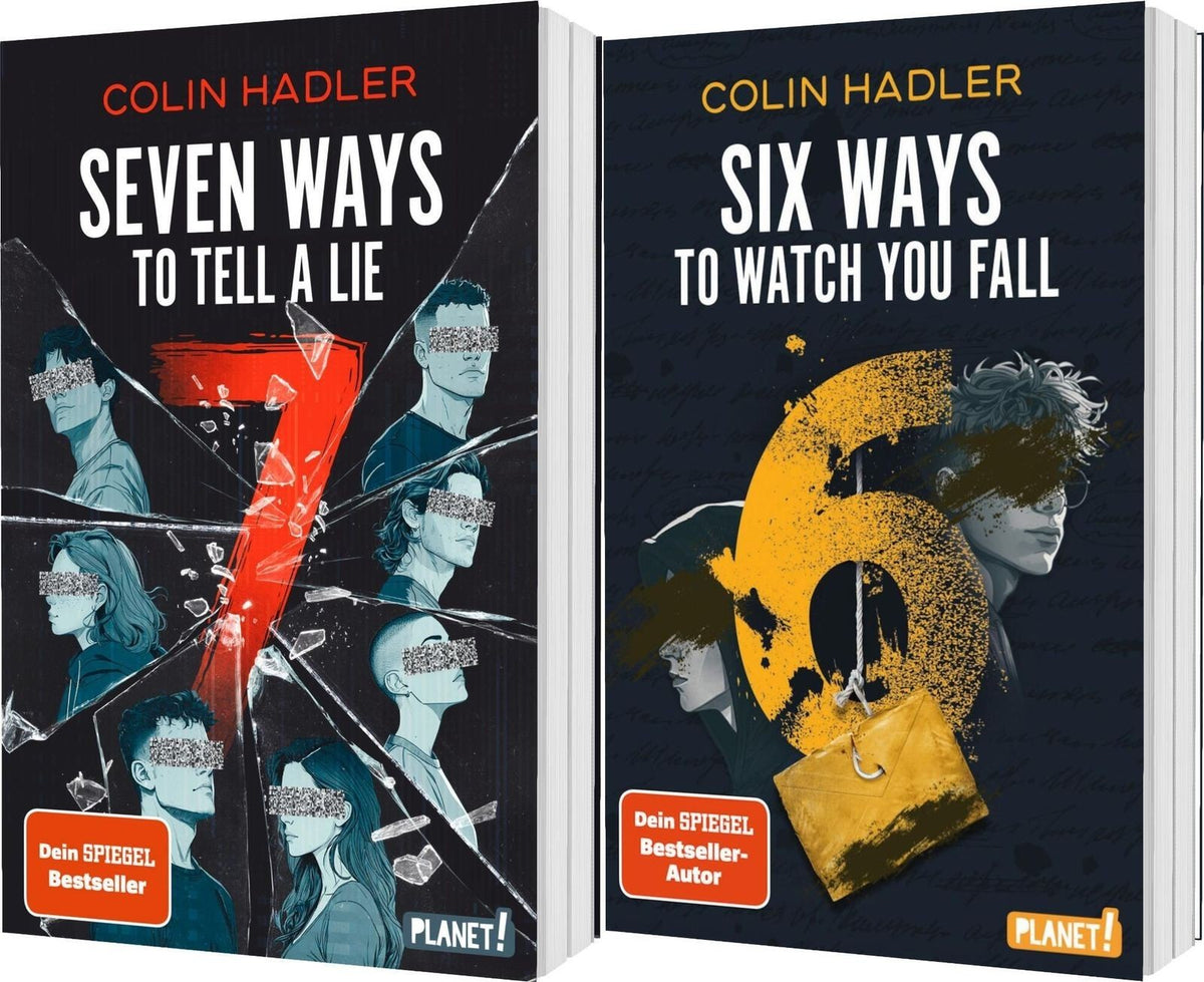 Seven Ways to Tell a Lie + Six Ways to Watch You Fall + 1 exklusives Postkartenset