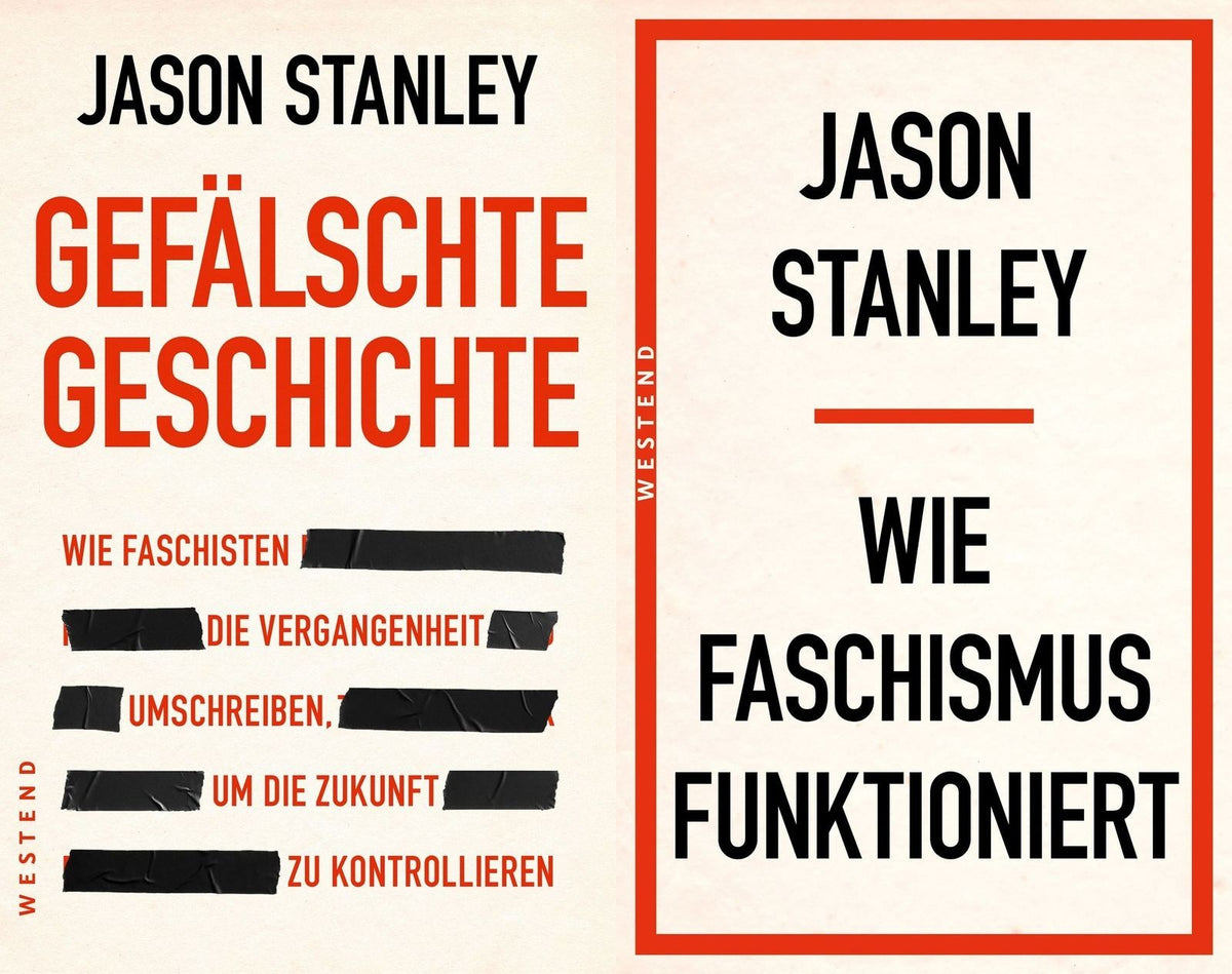 Gefälschte Geschichten + Wie Faschismus funktioniert + 1 exklusives Postkartenset