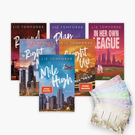 Die Windy City-Reihe Band 1-5 + Spinn-Off plus 1 exklusives Postkartenset