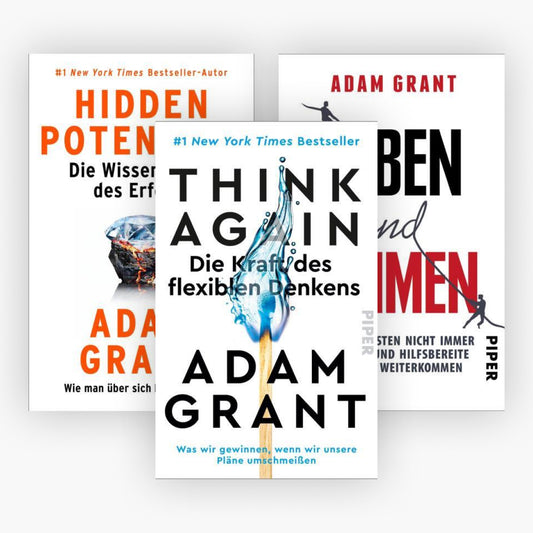 Think Again / Hidden Potential / Geben und Nehmen + 1 exklusives Postkartenset