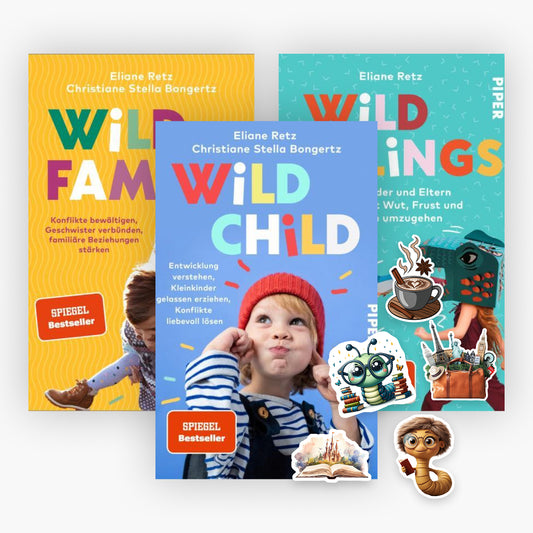 Wild Child + Wild Family + Wild Feelings + 1 exklusives Stickerset