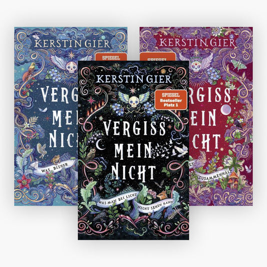 Vergissmeinnicht Band 1-3 plus 1 exklusives Postkartenset