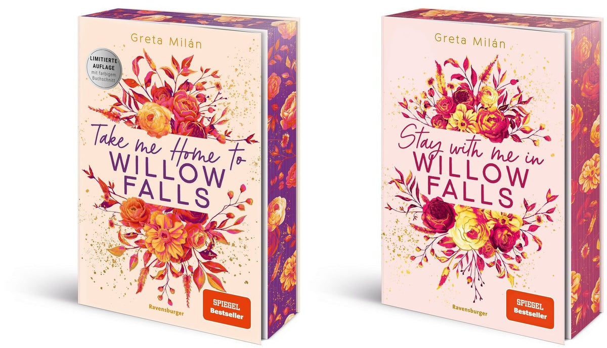 Die Willow-Falls-Reihe Band 1+2 plus 1 exklusives Postkartenset