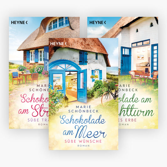 Die Schokoladen-Reihe Band 1-3 plus 1 exklusives Postkartenset