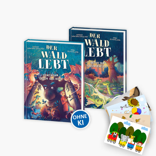 Der Wald lebt! Band 1+2 plus 1 exklusives Postkartenset