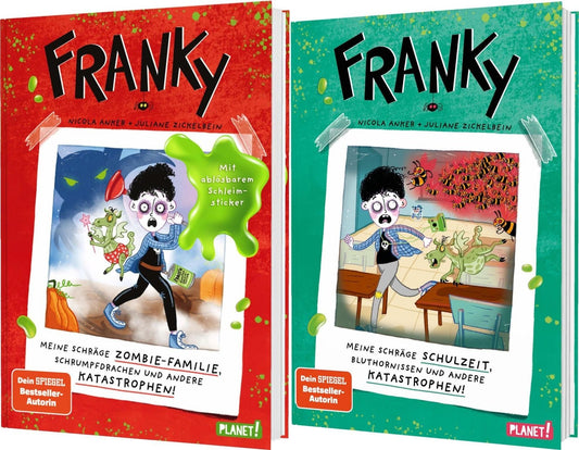 Die Franky Comic-Reihe Band 1+2 plus 1 exklusives Postkartenset