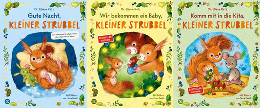 Das Strubbel Bilderbuch-Set: 3 Bücher + 1 exklusives Postkartenset