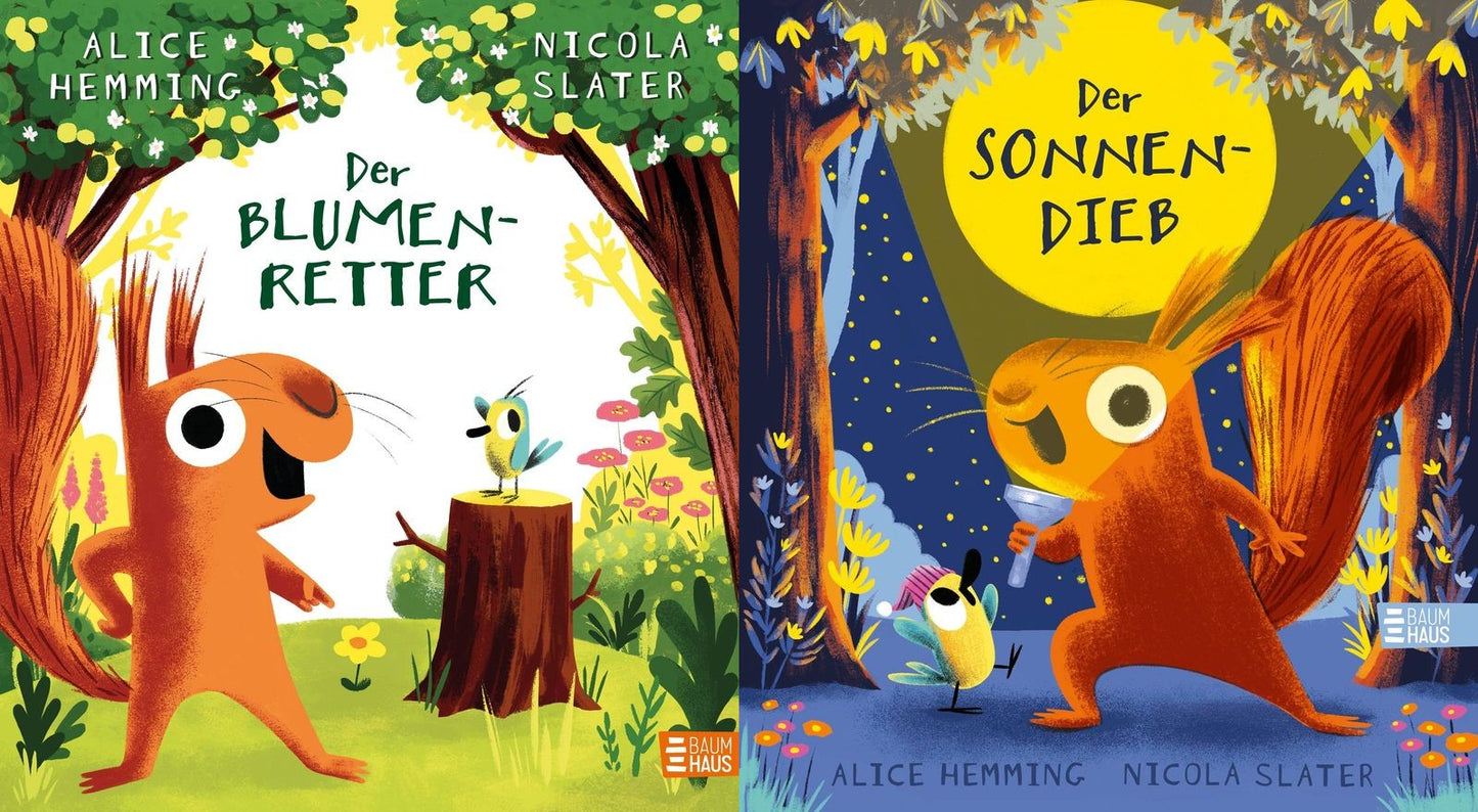 Der Blumenretter + Der Sonnendieb + 1 exklusives Postkartenset