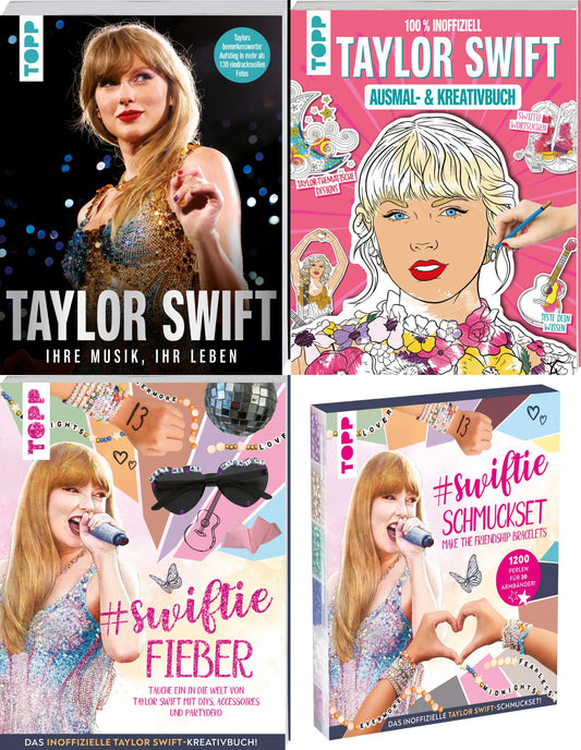 Das große Taylor Swift Buch- und Kreativset + 1 exklusives Postkartenset