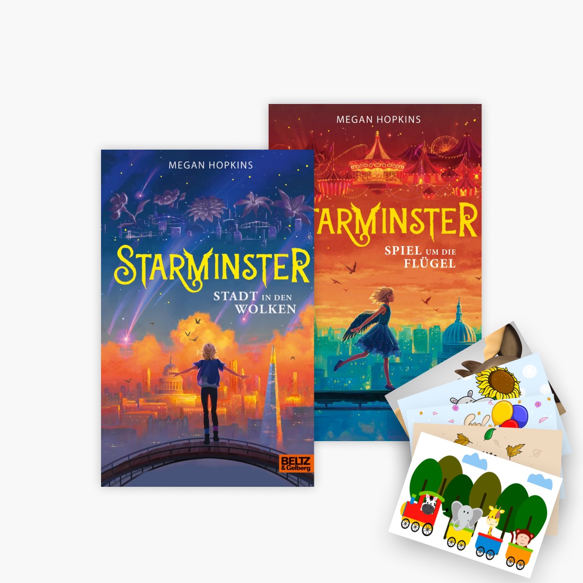 Das Starminster Set: 2 Bücher + 1 exklusives Postkartenset