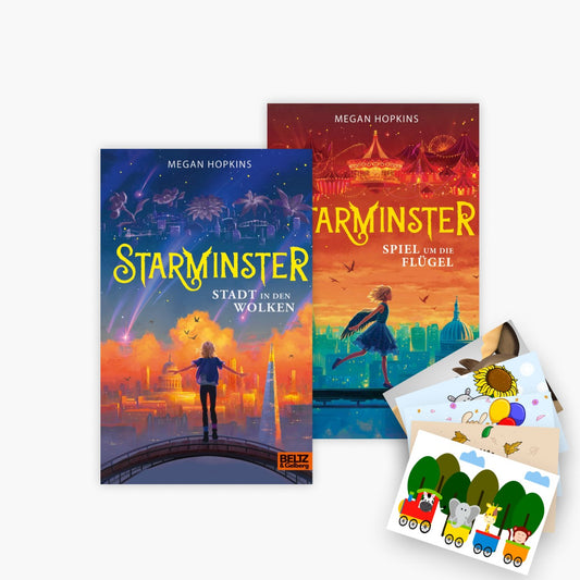Das Starminster Set: 2 Bücher + 1 exklusives Postkartenset