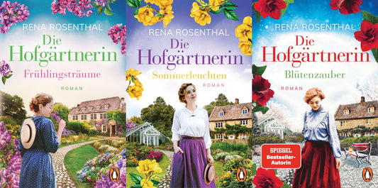 Die Hofgärtnerinnen-Saga Band 1-3 plus 1 exklusives Postkartenset