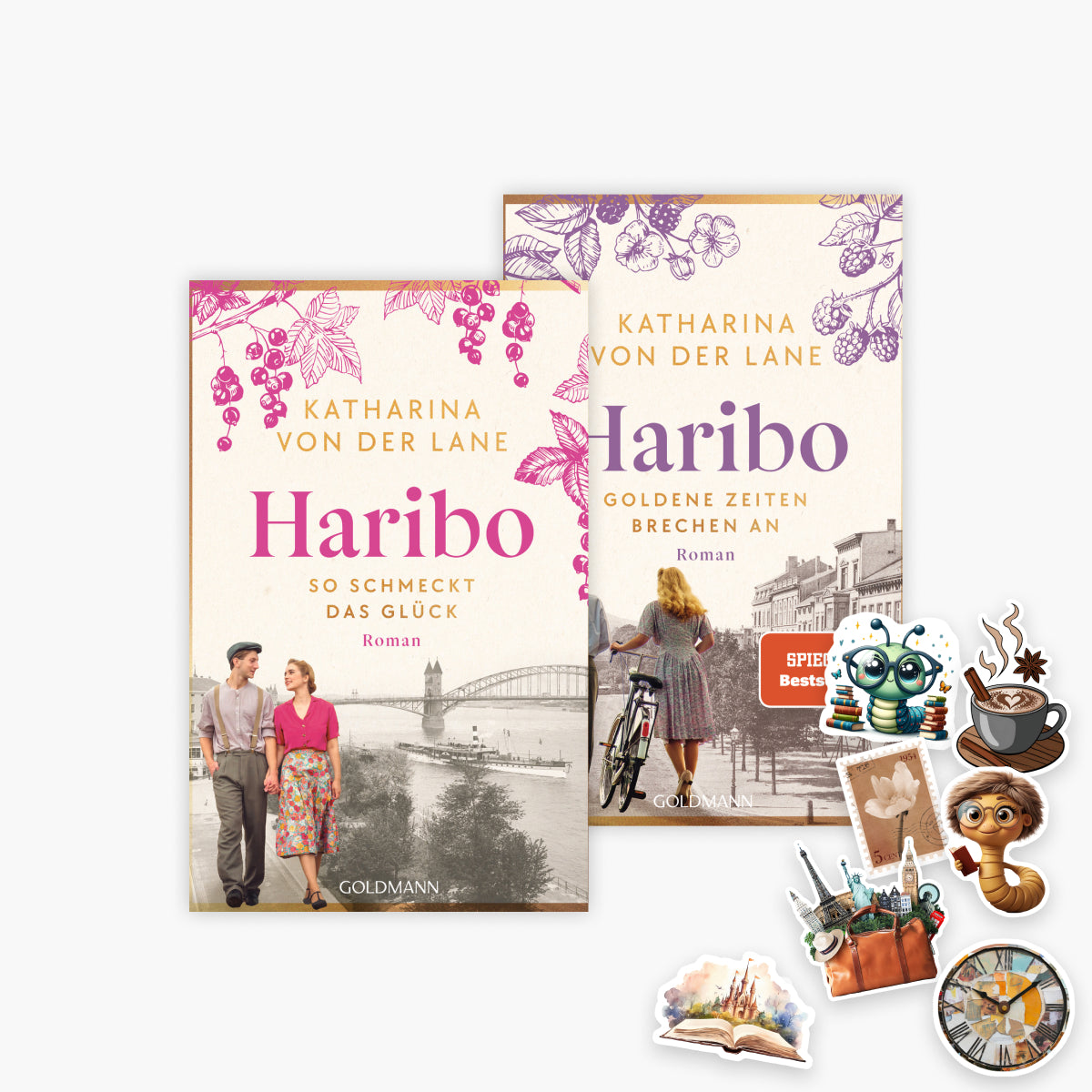 Die Haribo-Saga Band 1+2 plus 1 exklusives Stickerset