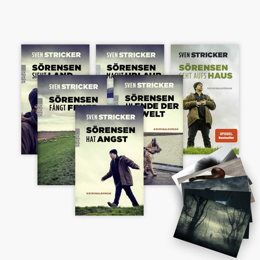 Sörensen ermittelt Band 1-6 plus 1 exklusives Postkartenset