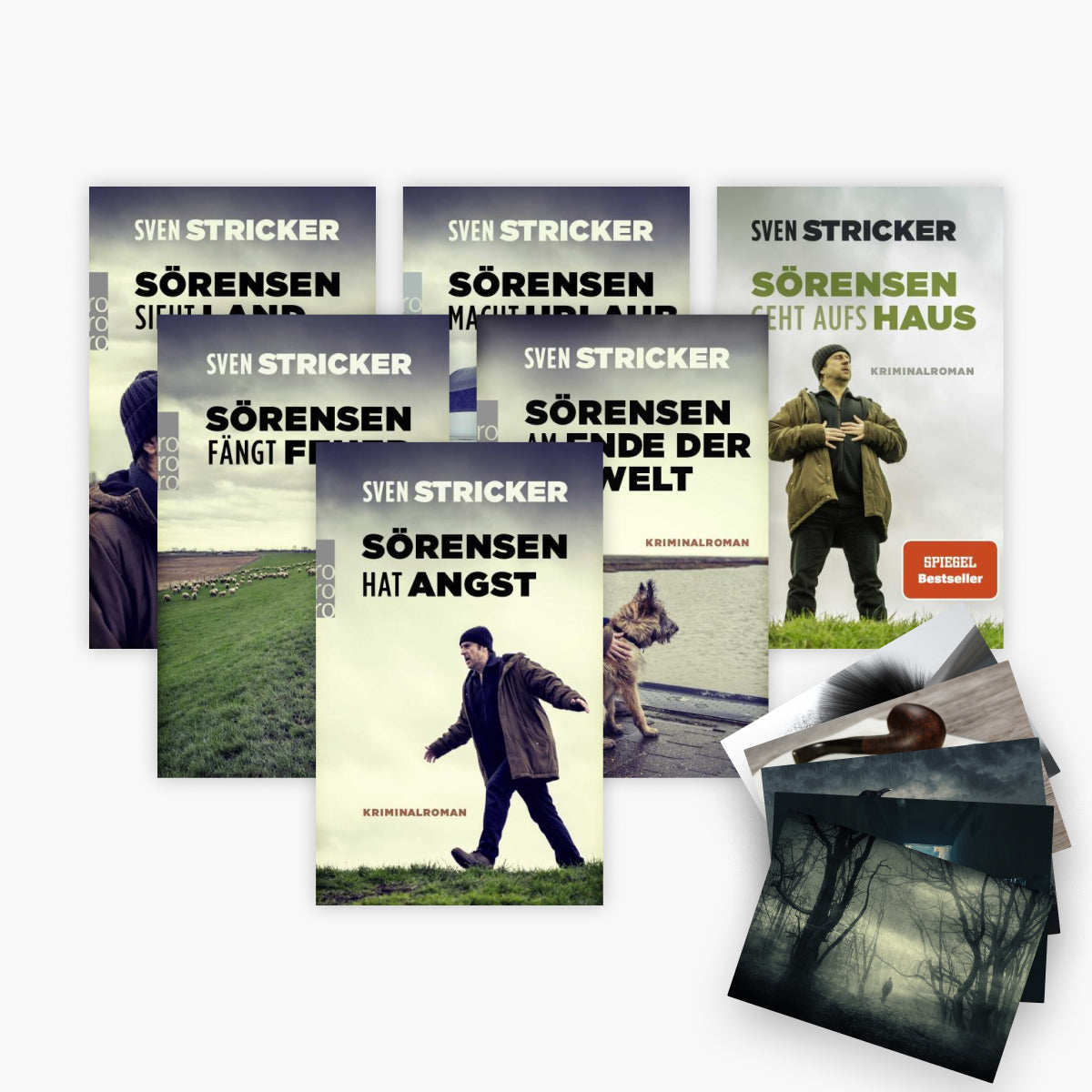 Sörensen ermittelt Band 1-6 plus 1 exklusives Postkartenset