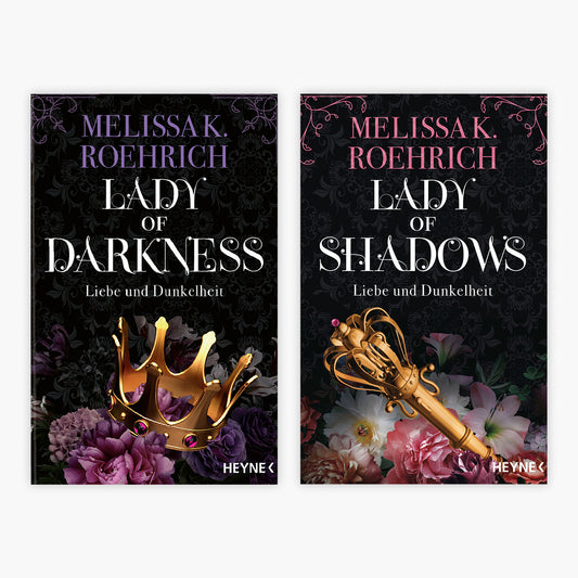 Die Liebe und Dunkelheit-Serie Band 1+2 plus 1 exklusives Postkartenset