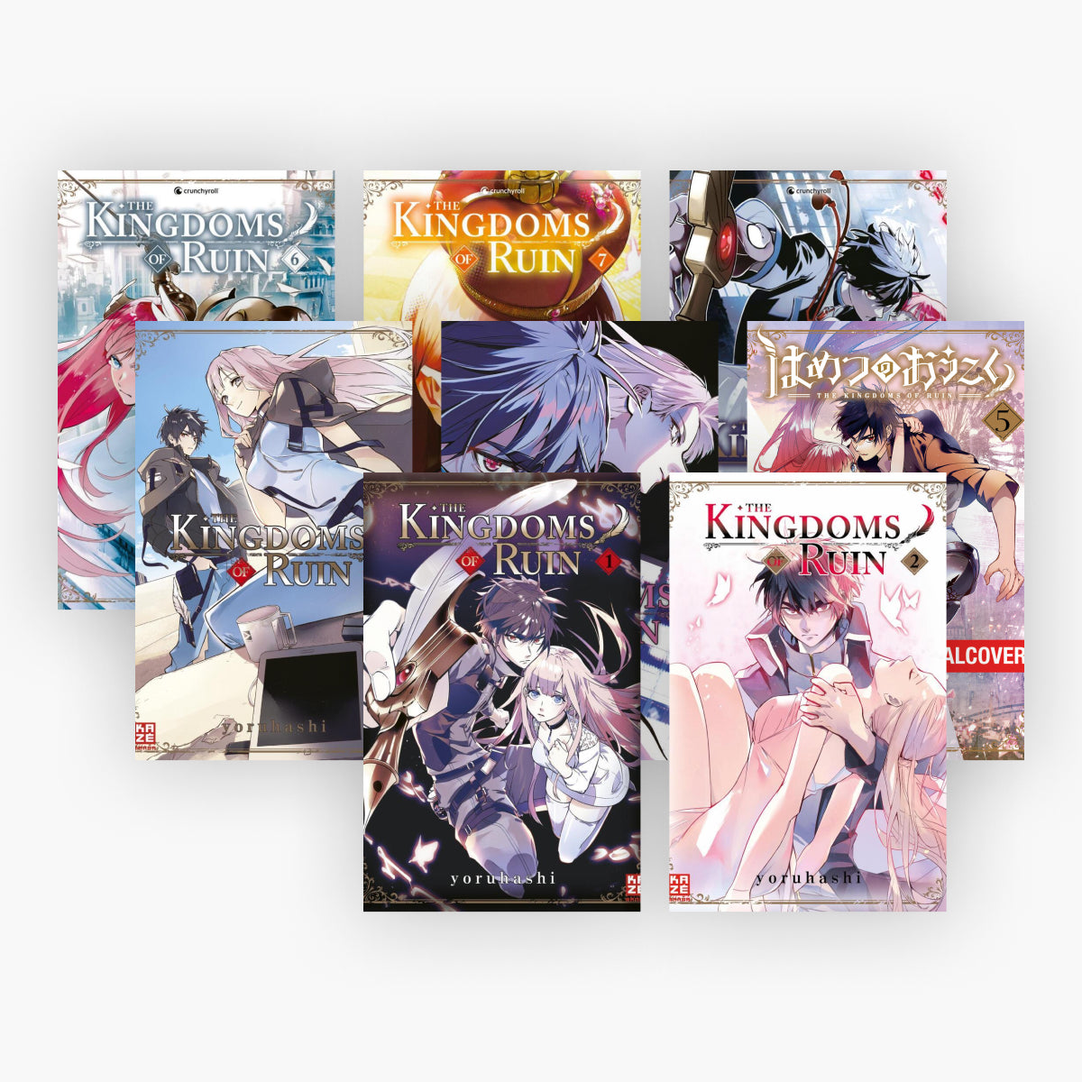 The Kingdoms of Ruin Band 1-8 plus 1 exklusives Postkartenset