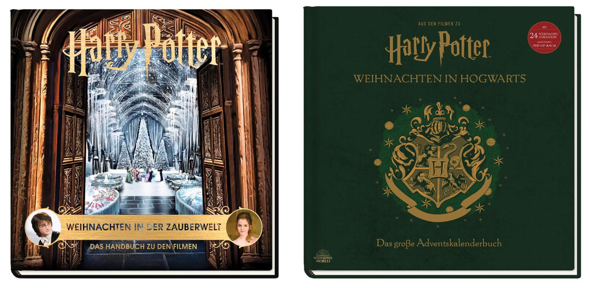 Das große Harry Potter-Weihnachtsset + 1 original Harry Potter Button
