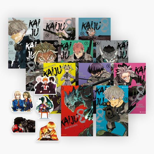 Kaiju No.8 Band 1-13 plus 1 exklusives Stickerset