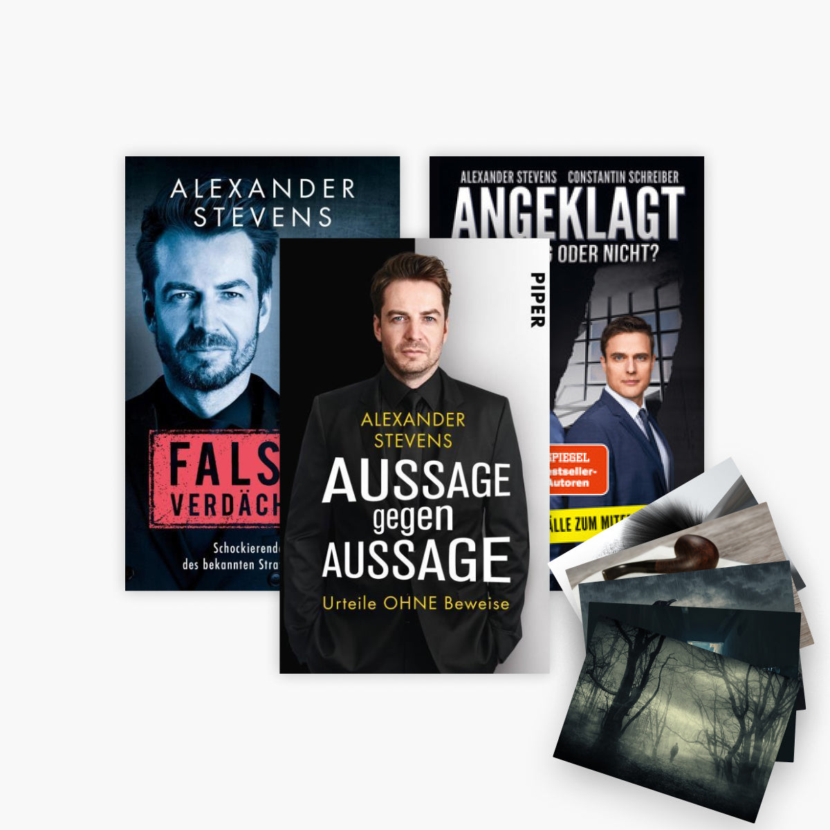 Aussage gegen Aussage / Falsch verdächtigt / Angeklagt + 1 exklusives Postkartenset