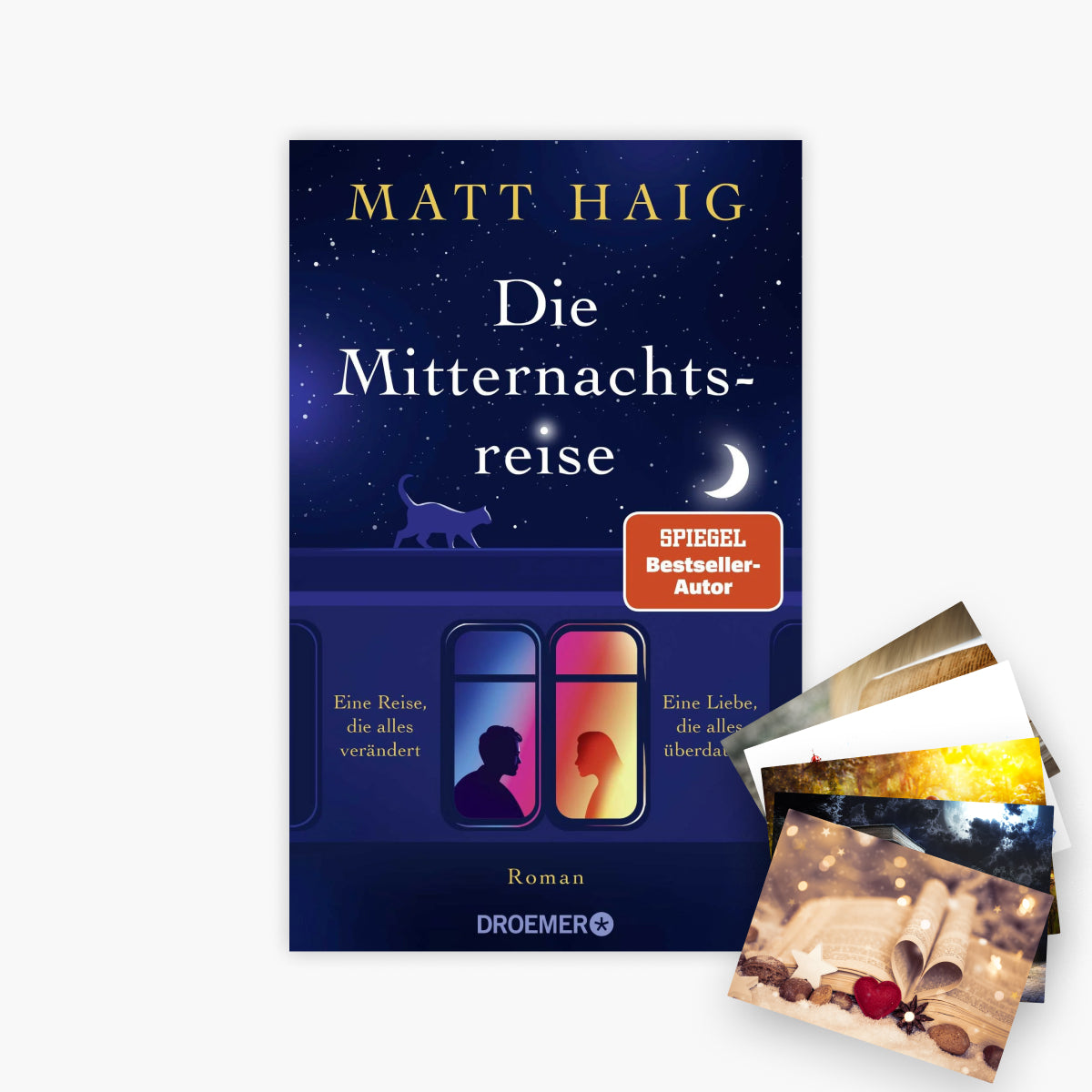 Die Mitternachtsreise von Matt Haig + 1 exklusives Postkartenset