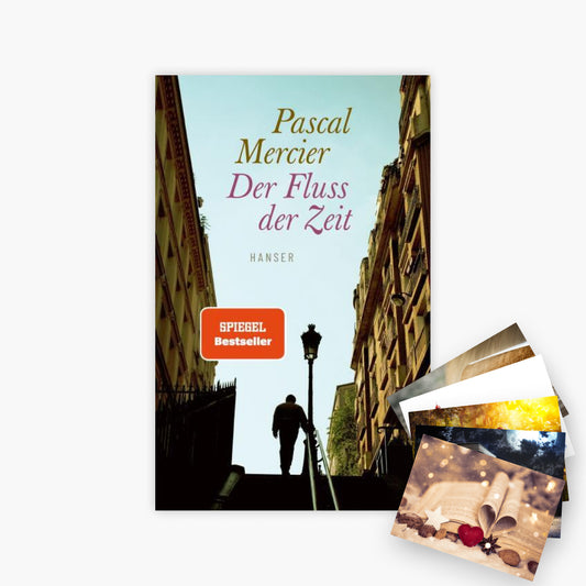 Der Fluss der Zeit plus 1 exklusives Postkartenset