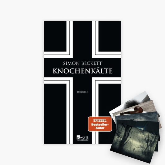 Knochenkälte - Band 7 der David Hunter-Reihe + 1 exklusives Postkartenset