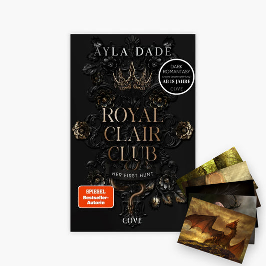 Royal Clair Club - Her First Hunt in der Farbschnittausgabe plus 1 exklusives Postkartenset