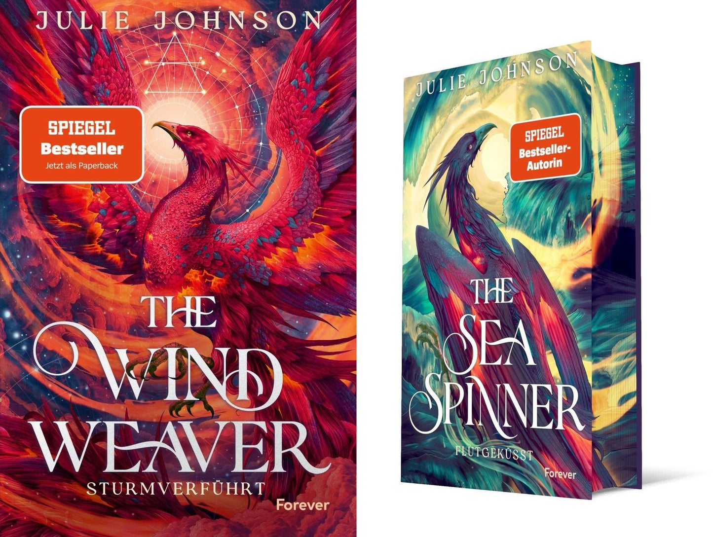 Die Wind Weaver-Trilogie Band 1+2 plus 1 exklusives Postkartenset