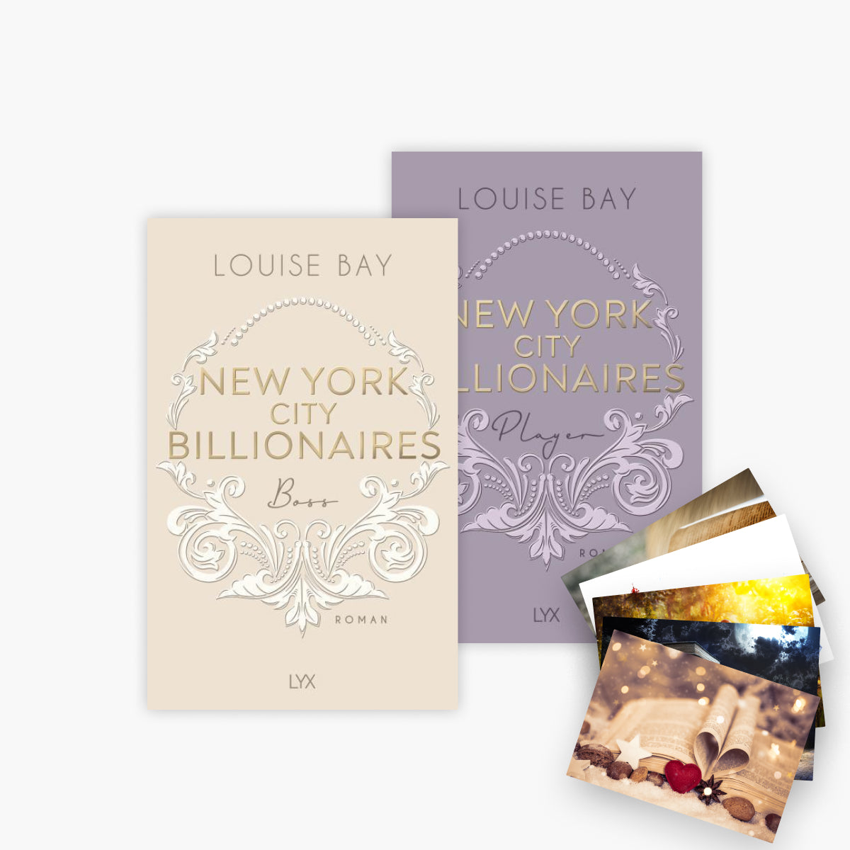 New York City Billionaires Band 1+2 plus 1 exklusives Postkartenset
