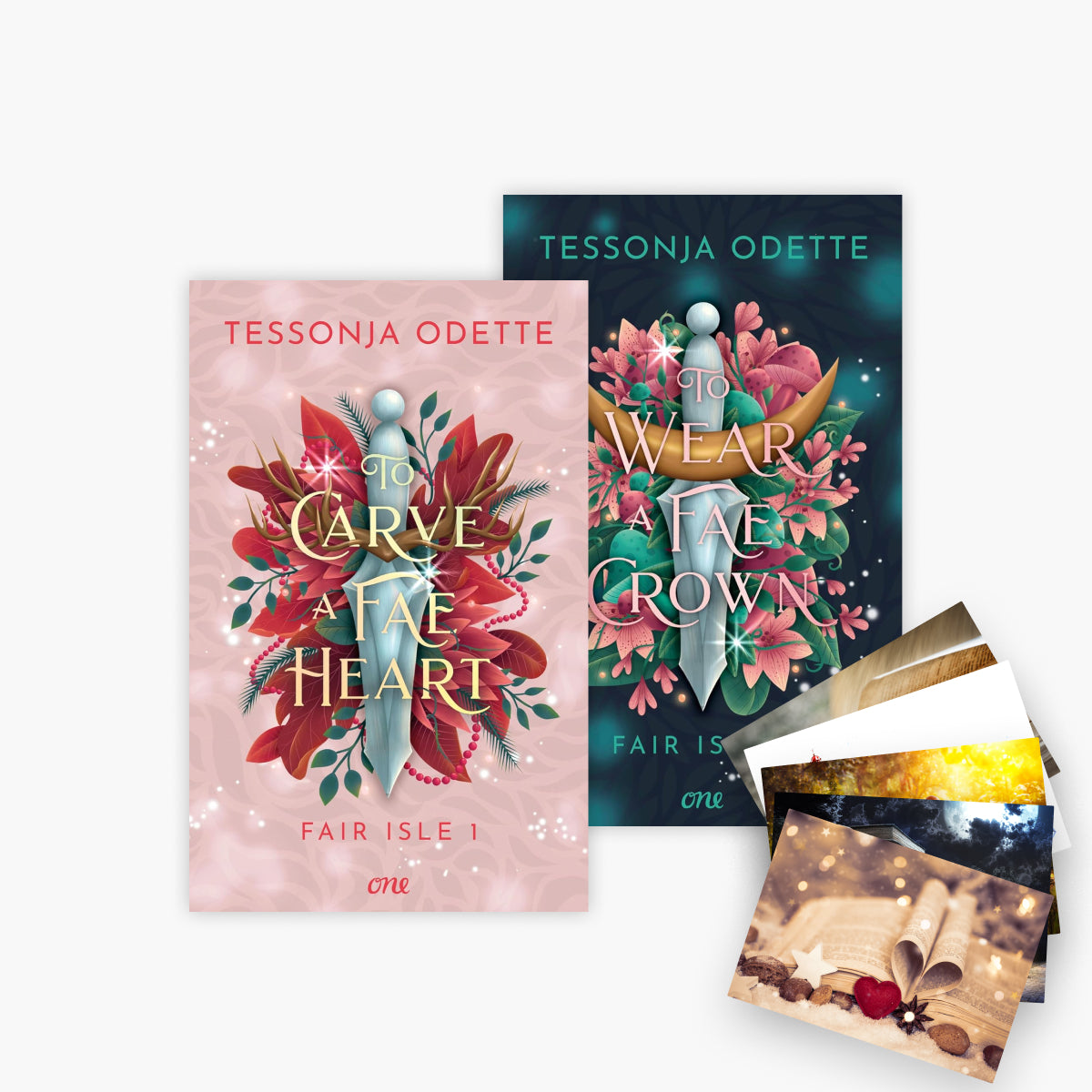 Die Fair Isle Trilogie Band 1+2 plus 1 exklusives Postkartenset