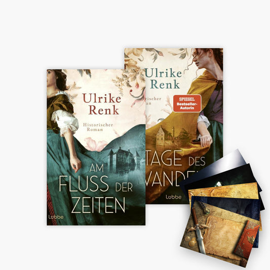 Die Historische Familiensaga - Hof Kalmule Band 1+2 plus 1 exklusives Postkartenset