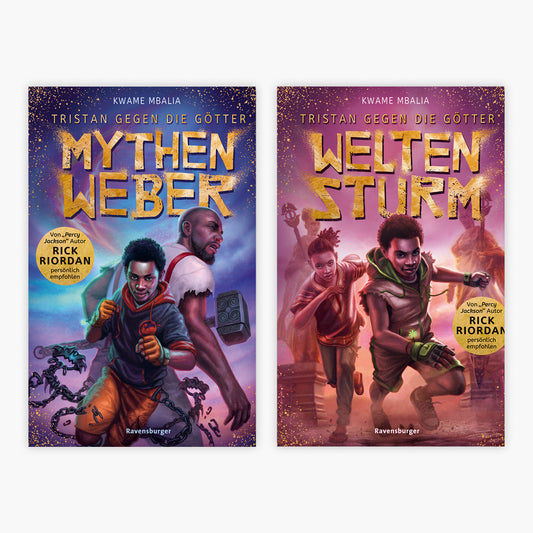 Tristan gegen die Götter Band 1+2 plus 1 exklusives Postkartenset