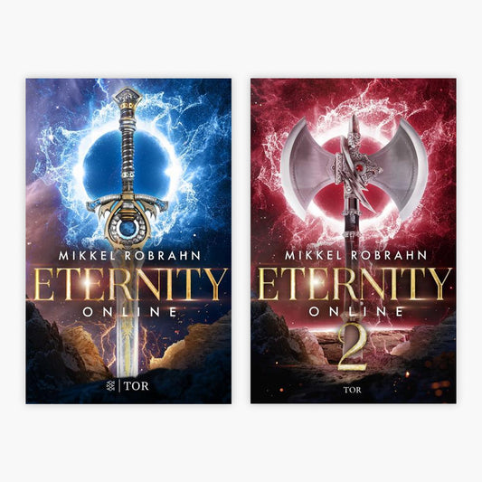 Die Eternity Online-Reihe Band 1+2 plus 1 exklusives Postkartenset
