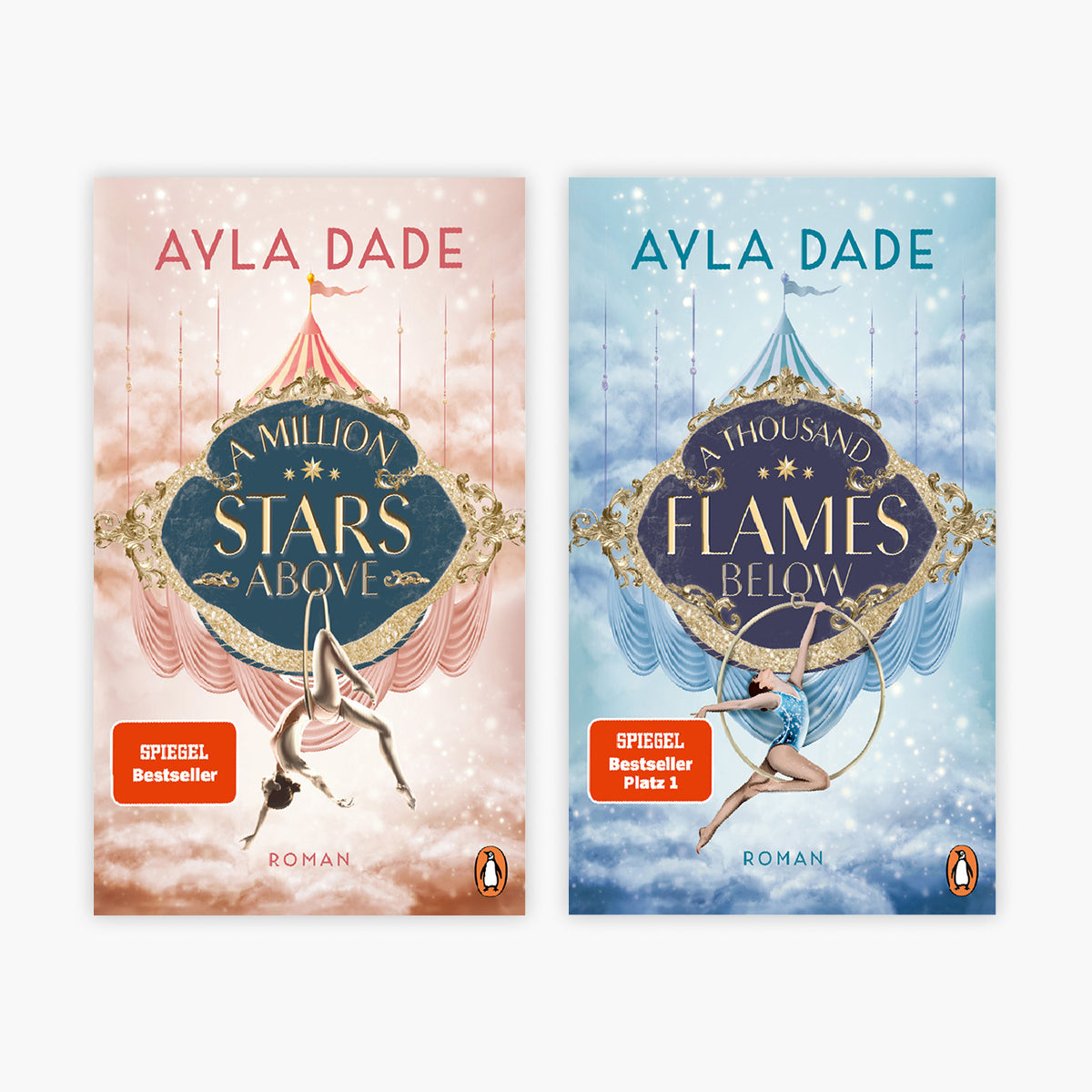 Die Sky Circus-Reihe Band 1+2 plus 1 exklusives Postkartenset