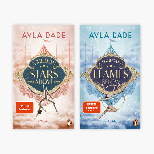 Die Sky Circus-Reihe Band 1+2 plus 1 exklusives Postkartenset