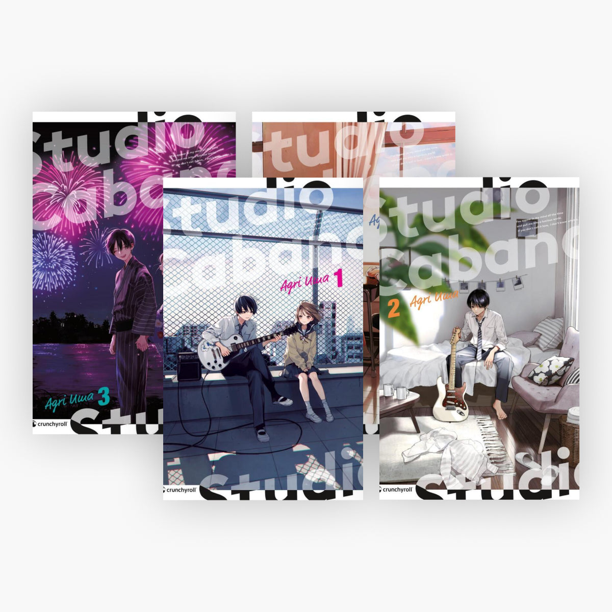 Studio Cabana Band 1-4 plus 1 exklusives Postkartenset