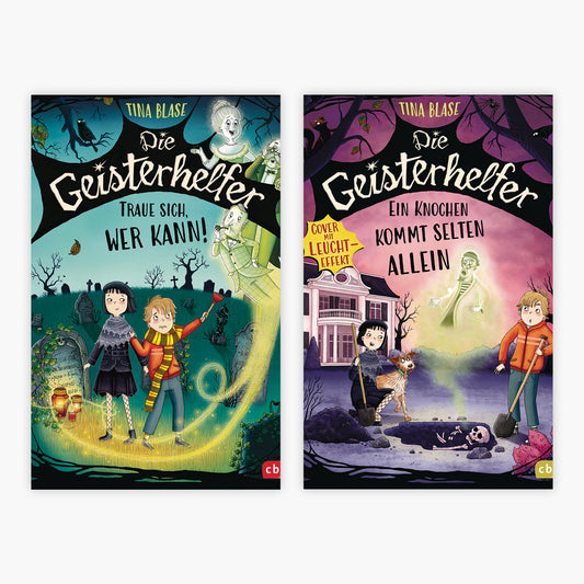 Die Geisterhelfer-Reihe Band 1+2 plus 1 exklusives Postkartenset