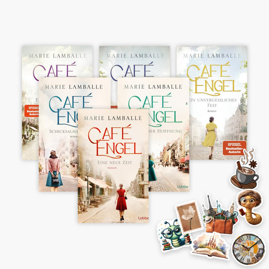 Café Engel - Die komplette Saga + 1 exklusives Stickerset