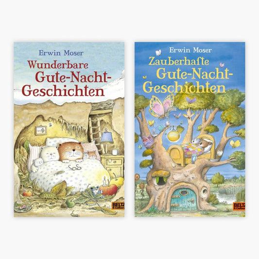 Wunderbare + Zauberhafte Gute-Nacht-Geschichten im Set + 1 exklusives Postkartenset